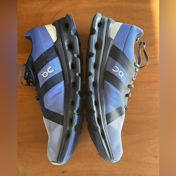 ON Men’s Running Cloudrunner Shale Cobalt Blue Sneaker Shoe Sz 11 style 46.98238 main image 14